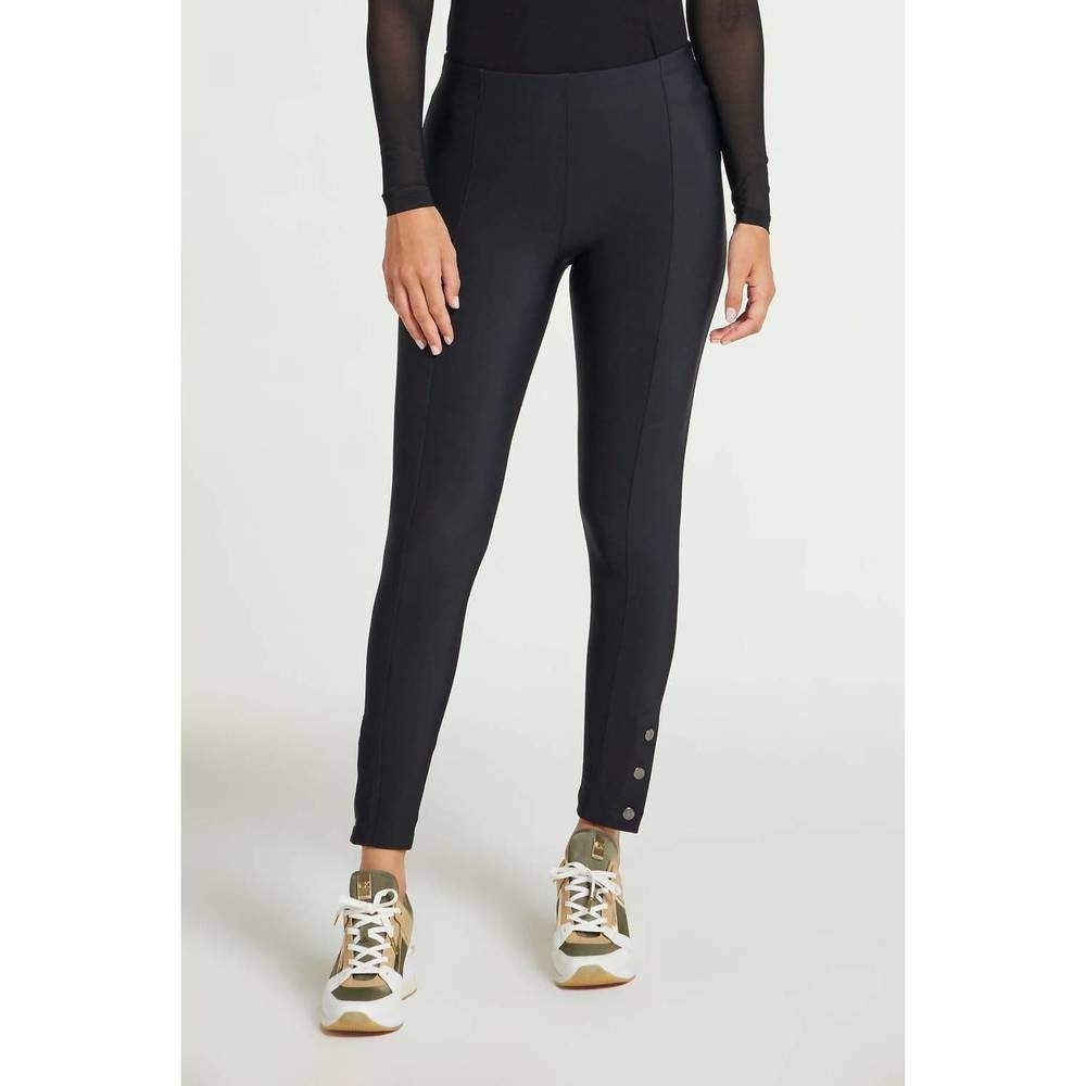 Anatomie Aida Pull On Travel Pants Career Trousers Black Workwear Office Size M
